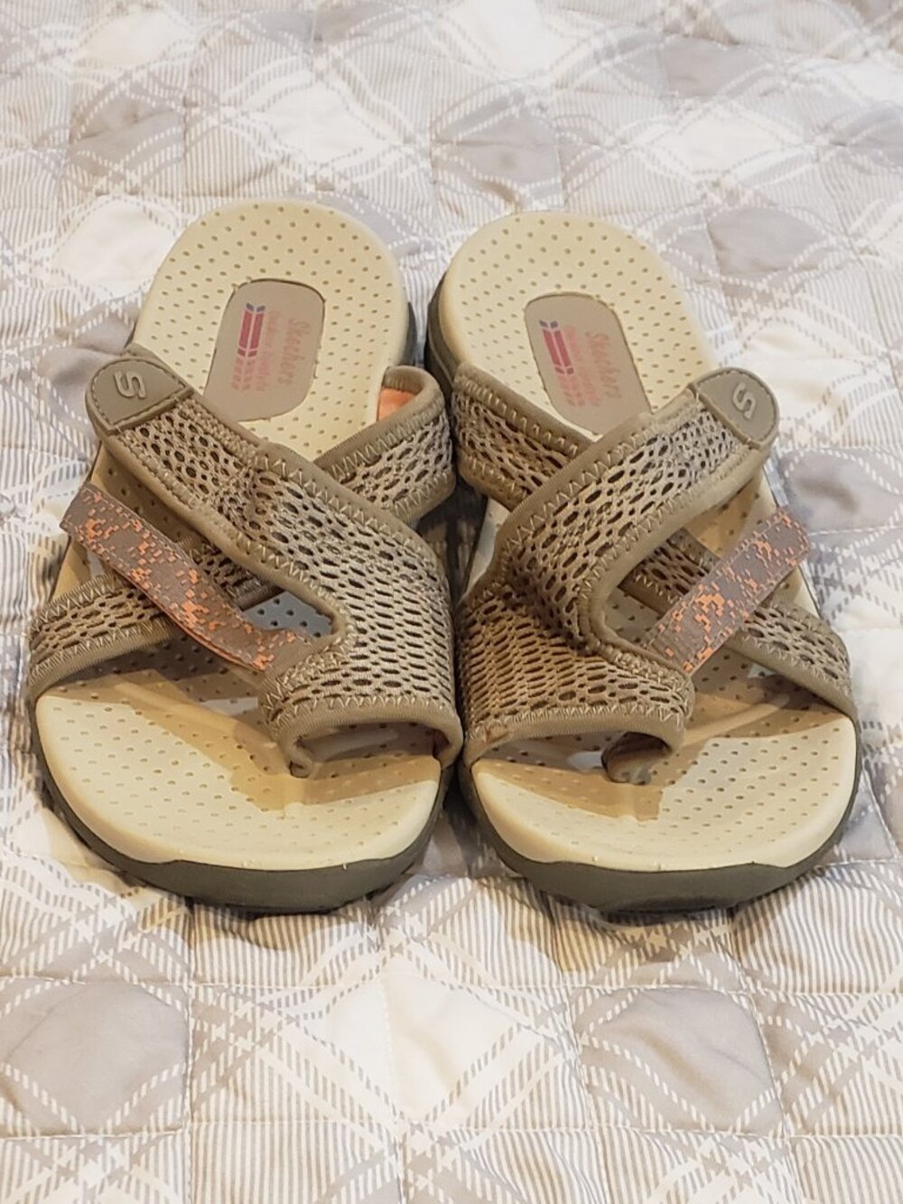 Skechers Women's Reggae - Splatter Sandal size 10 - Picture 3 of 10